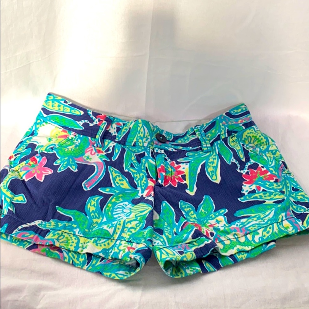 Lilly Pulitzer Callahan Short Vintage Dobby-Print